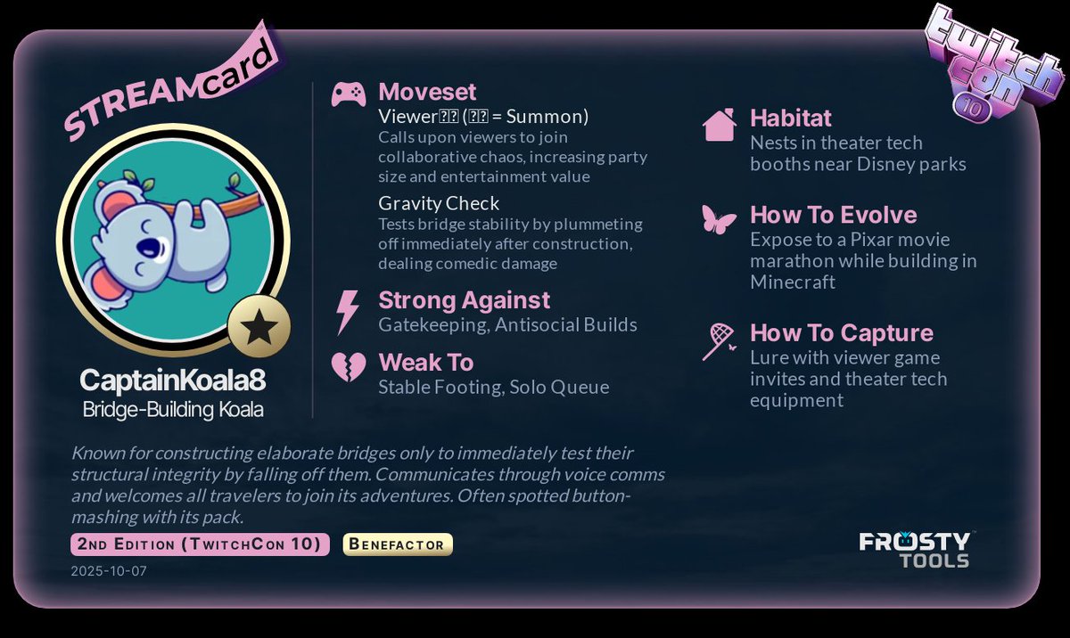 captainkoala8's tweet photo. Here's mine for anyone that is curious... https://t.co/JoW0Fv3xZB