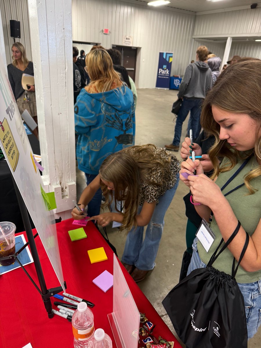 We are excited to be at Junior Achievement's JA Inspire Career Event today, meeting with students and exposing them to career opportunities in the non-profit realm!