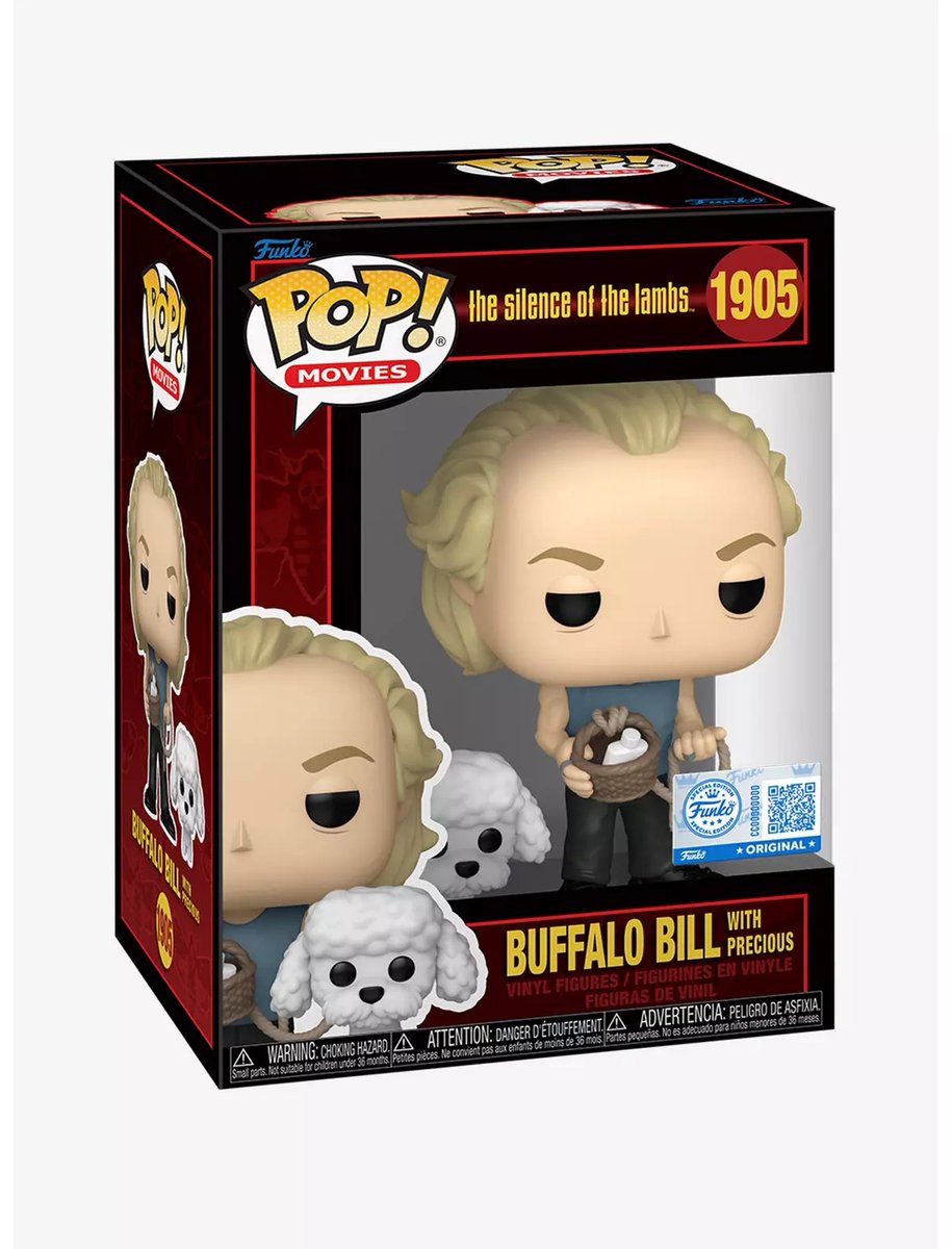 eticketnews's tweet photo. NOW AVAILABLE: New Funko The Silence of the Lambs Pop! Movies Buffalo Bill with Precious Vinyl Figures - Hot Topic Exclusive!
(ORDER LINK IN BIO/BELOW!)
#FunkoPop #BuffaloBill #SilenceOfTheLambs #HorrorCollectibles #HotTopicExclusive
https://t.co/iBVmHYrqKY https://t.co/r2GVrclBpX