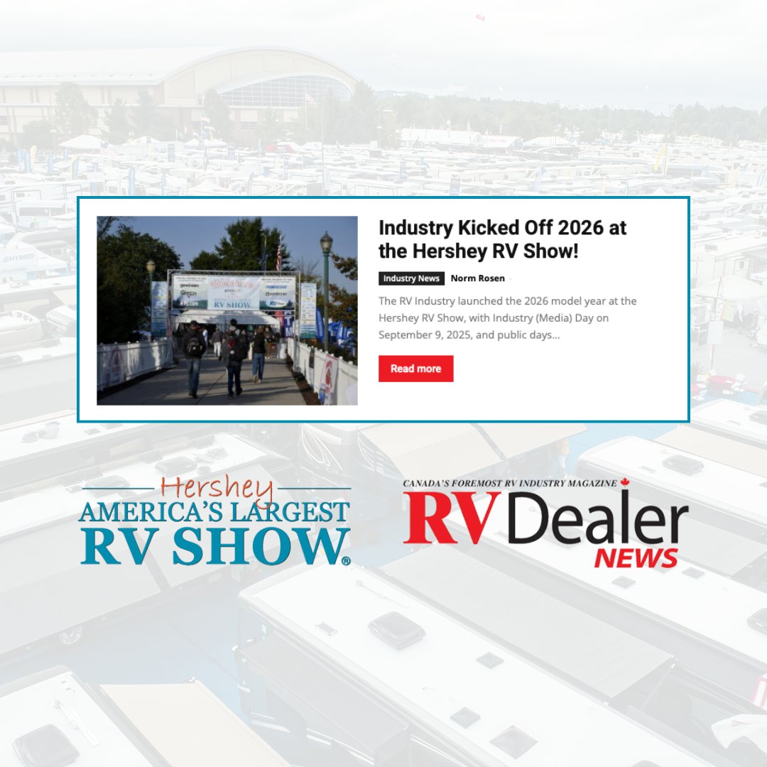 America's Largest RV (@parving) on Twitter photo Did you catch the America’s Largest RV Show® feature in <a href="/RVDealerNews/">RV Dealer News</a>?
In his article, Norm Rosen, professional RV writer and editor, highlights his teams’ favorite parts of the show. Read it here: rvldealernews.com/industry-kicks…
🗓️ 2026 RV Show: September 16-20 Did you catch the America’s Largest RV Show® feature in <a href="/RVDealerNews/">RV Dealer News</a>?
In his article, Norm Rosen, professional RV writer and editor, highlights his teams’ favorite parts of the show. Read it here: rvldealernews.com/industry-kicks…
🗓️ 2026 RV Show: September 16-20
