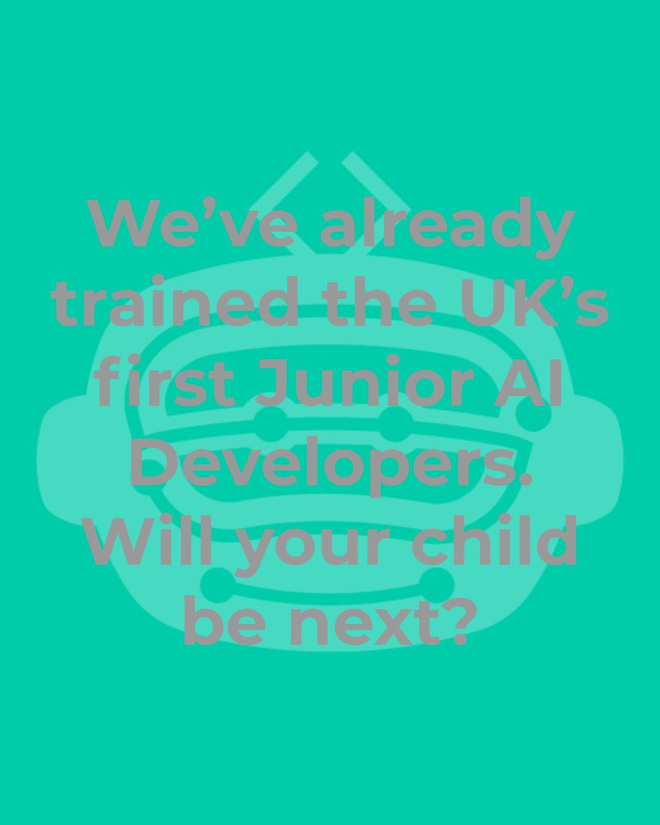 CSReBoot's tweet image. We're proud to be the first to offer AI Developer Bootcamps designed for children aged 10-18. We're passionate about what we do and it shows in every session.
Book your child's place now cs-reboot.co.uk
#CSReBoot #DigitalInclusion