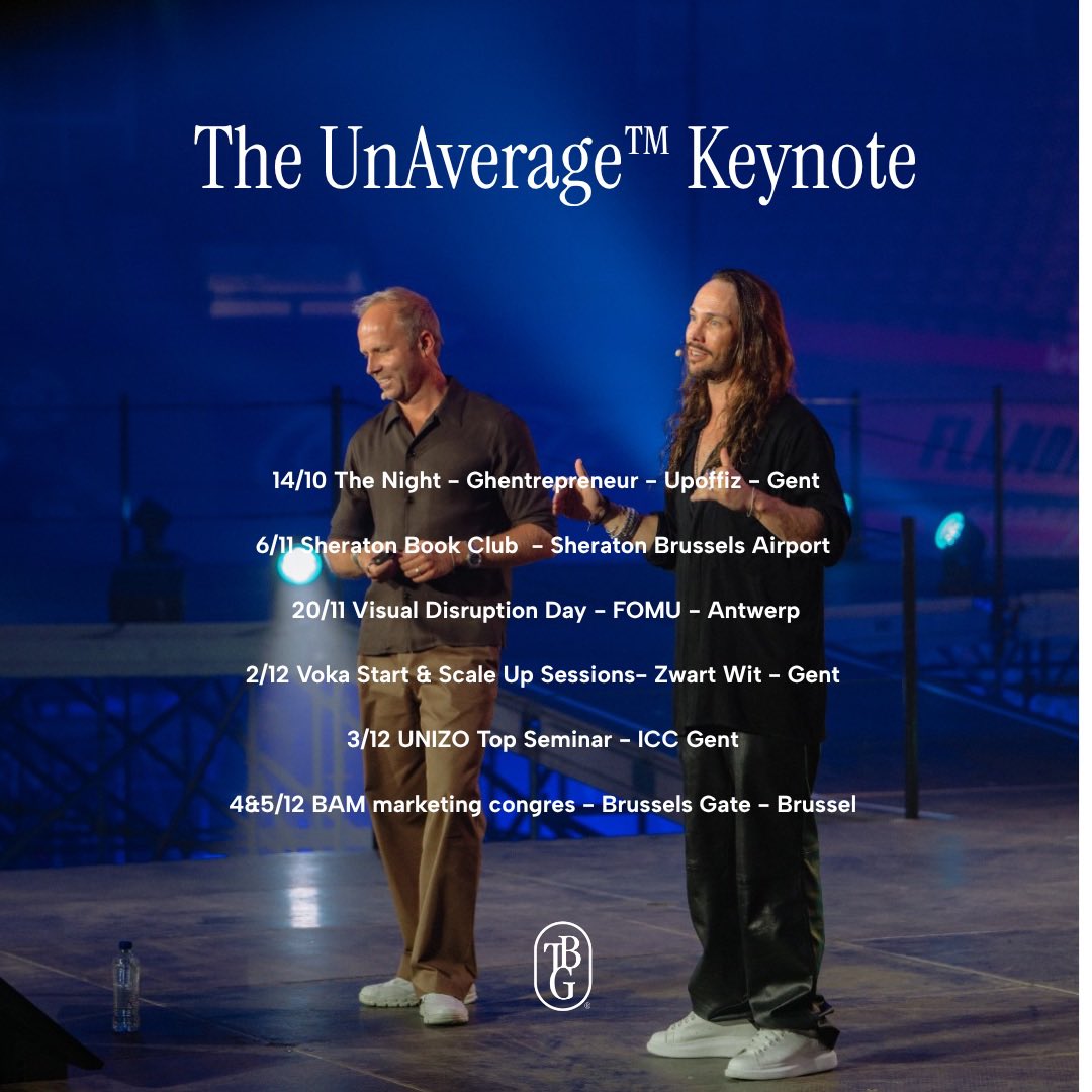 On general demand: our upcoming keynotes. <a href="/DriesHenau/">Dries Henau</a> <a href="/Vandenyuri/">Yuri Vandenbogaerde</a>