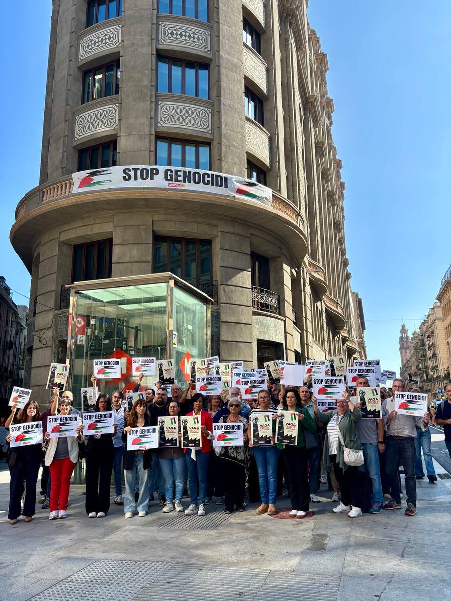 Avui al nostre Consell Nacional hem estat preparant l’estratègia de la vaga del 15O per Palestina.