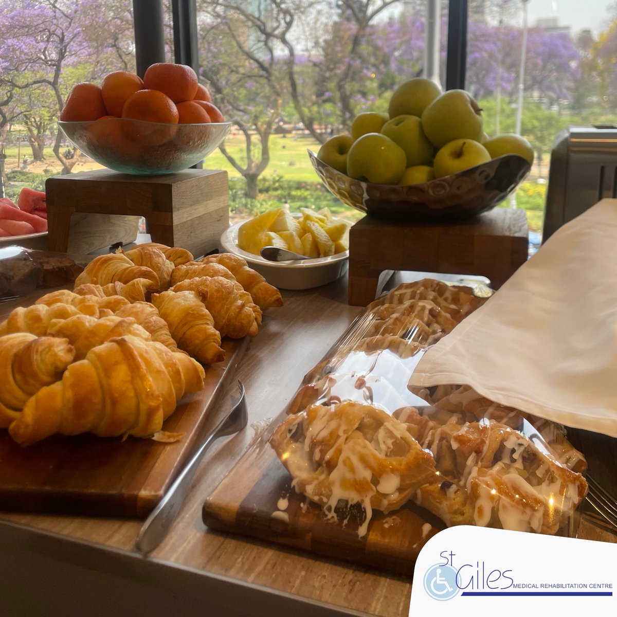 StGilesRehab's tweet photo. It was all smiles today at the St Giles Stakeholder Breakfast Meeting! 🩵
A heartfelt thank you to everyone who attended and donated — your support makes our mission possible.
Special thanks to our Guest of Honor, Colonel Miniyothabo Baloyi-Chiwenga, for inspiring us all. 🇿🇼 https://t.co/A8d4RX6XTr
