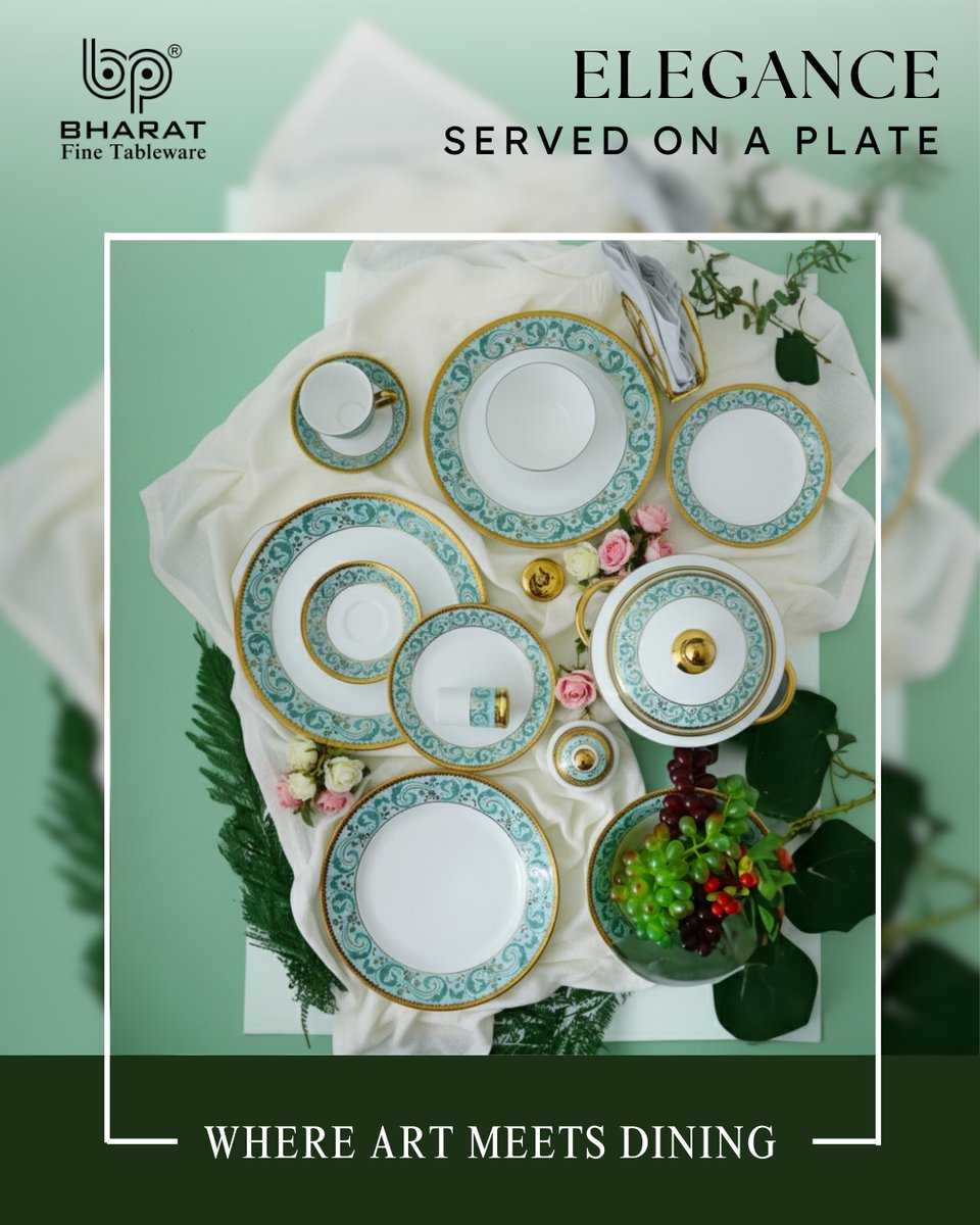 bharat_ctpl's tweet image. More than tableware — it’s the art of refined presentation. Because true elegance is always served, never stated.

#BPBharat #BPBharatFineTableware #FineTableware #LuxuryDining #TablewareDesign #HospitalitySolutions #FineDiningExperience #ElegantTableware #HotelSupplies