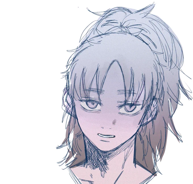 久々にまともな顔を描きましたコペ