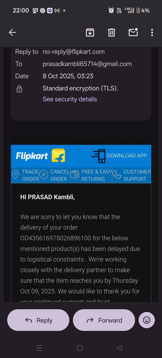 PRASADFFYT19's tweet photo. @flipkartsupport @BadriHemant @_Kalyan_K https://t.co/gmd21PpHKN
