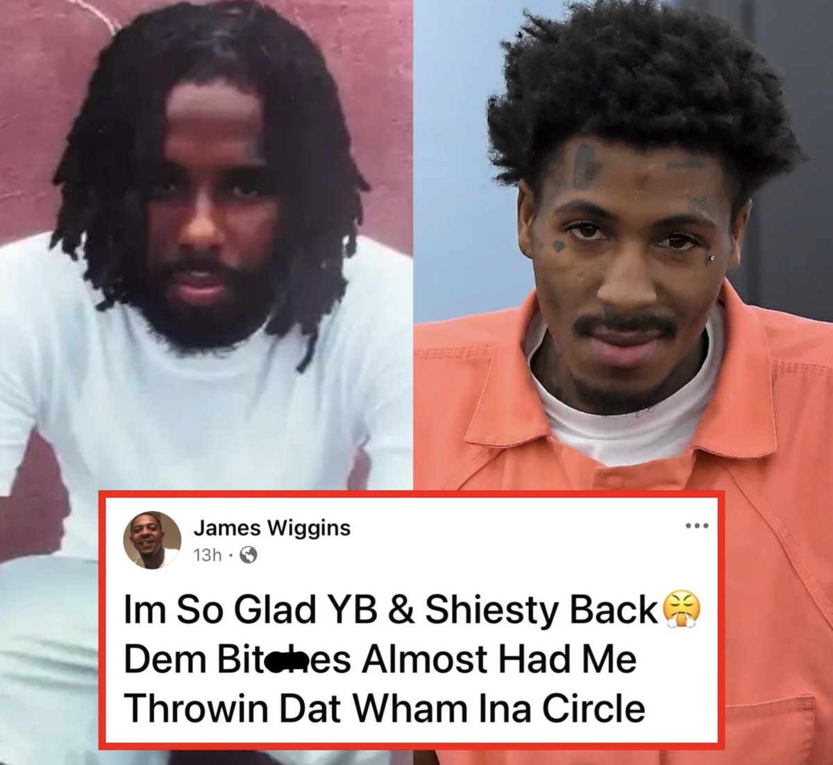 Poetikflakko's tweet image. FAN EXPLAINS WHY HE’S HAPPY TO NBA YOUNGBOY AND POOH SHIESTY ARE BACK.😂