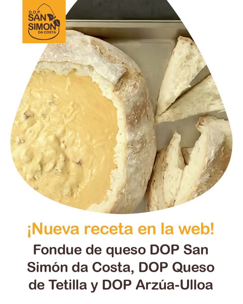 📢 ¡Nueva entrada en nuestro recetario! ☝️📄

¿A quién no le gusta el queso? 👀 Si eres de los "cheese lovers" te traemos una receta completa! 🧀

Mira nuestro recetario 🔗 sansimondacosta.com/foro

🥣 Receta de AGACAL - #ExperienciasdeCalidadedeGalicia
🔗 acortar.link/6YAxEh