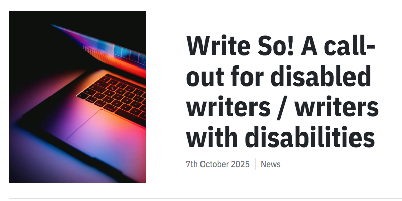 stingingfly's tweet photo. We are currently devising a range of targeted supports for disabled writers. Our aim is to ensure our development programme is more widely accessible, and meets the needs of writers with disabilities.

You can join our initial meet and greet session on Thursday October 30th to share your experience as a writer.

If you’re interested in attending this first informal meeting, please get in touch with Declan Meade by Wednesday October 22nd.

If you have any access or support requirements for the meeting, do please let us know.

With thanks to Evelyne Cynk @CynkEvelyne, Emilie Conway, Róisín Power Hackett and Dr Maria Pierce @MariaFPierce who have offered us invaluable guidance and support in this initiative. 

More info here:
https://t.co/Bl0Dz5XT51

Please spread the word.