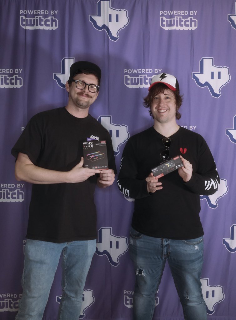These guys won’t be forgetting anything anytime soon with these prizes that were won thanks to <a href="/pnytechgaming/">PNY Gaming</a> !!

For your gaming storage &amp; peripheral needs make sure to check out: pny.com !