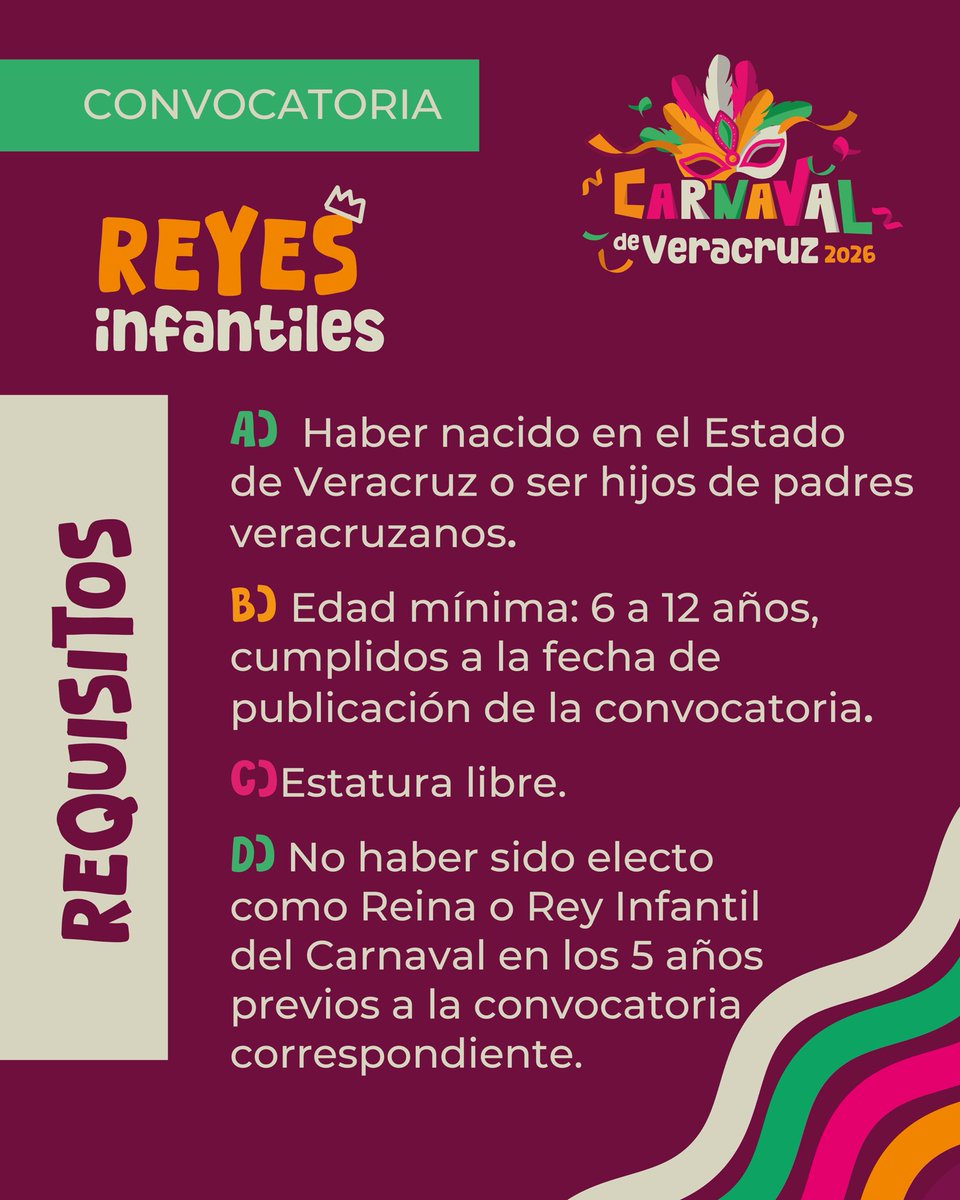 carnaval_ver's tweet photo. 💖 ¡Vive y celebra en el Carnaval de Veracruz 2026, el más alegre del mundo! 🌈 https://t.co/4kzlf344qA