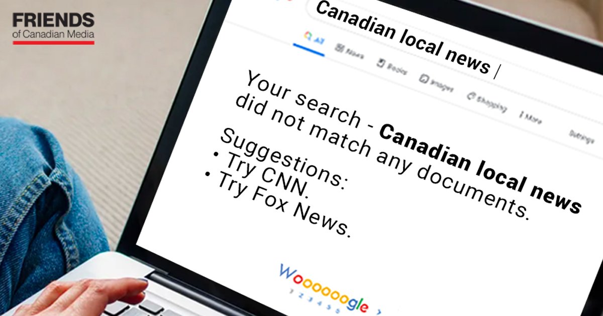 FriendsCndm's tweet image. 1/2 🗞 When our newsrooms close, communities lose their voice. 

Protecting Canadian stories isn’t nostalgia — it’s survival. 

#SupportCanadianNews #DemocracyMatters