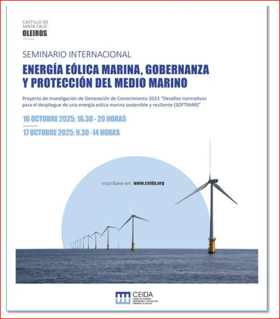 ceida.org/gl/formacion-g…, por aquí andarémos, defendendo a pesca, si, porque o de colonizar os mares expulsando ós pescadores non semella nin ser unha transición, nin xusta, nin ecolóxica, nin nada que se lle pareza... a pesar de tanto palmero da eólica mariña sen mais...pois iso!