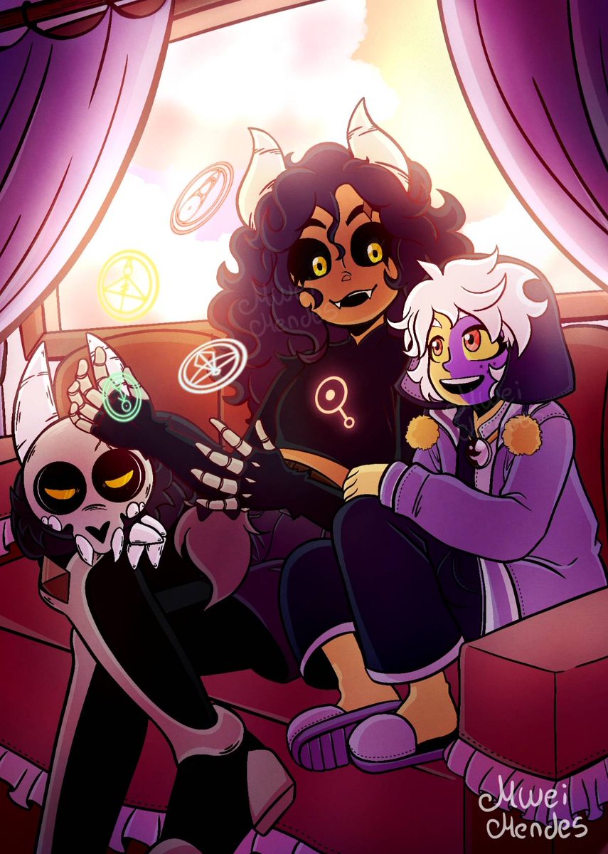 This little trio just chilling out!

#TOH #TheOwlHouse #thecollector #LuzNoceda #kingtoh