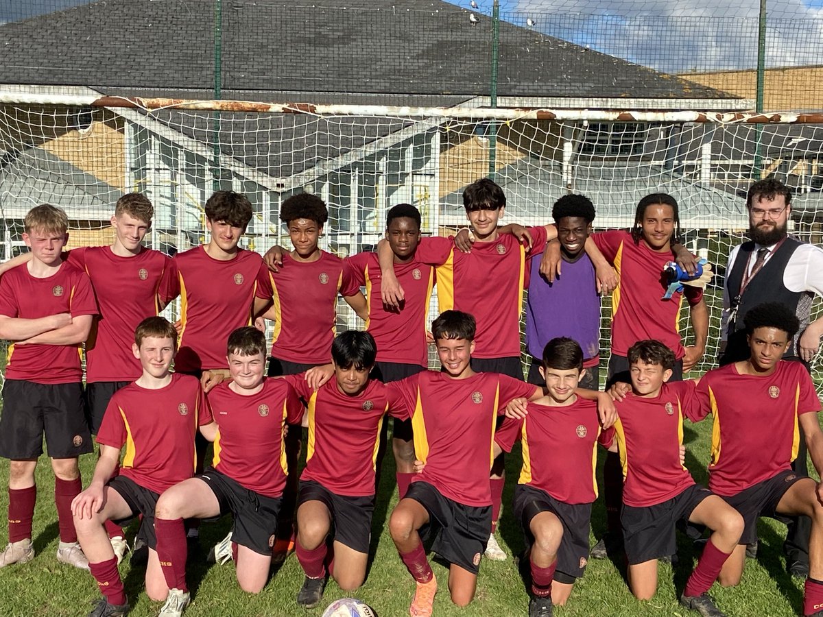 Congratulations to the Year10 football squad who beat Eastern High this afternoon . They now progress to the next round of the U15 Cup . Huge thanks to Mr Hamer for stepping in last minute to manage the team 🙌🙌🙌