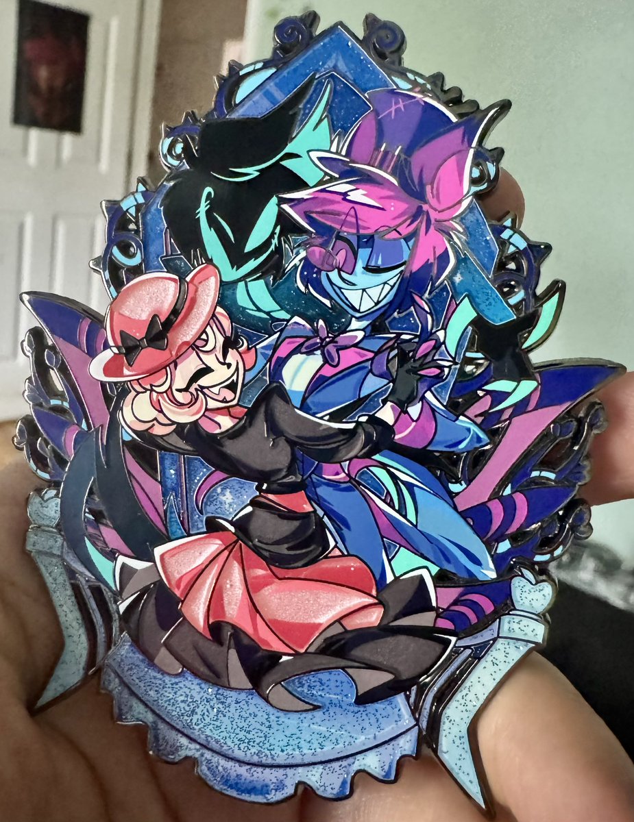 My pilot Charlie and Alastor from HunterFlower just arrived and omg it is beautiful!!!

#HazbinHotel #HazbinHotelCharlie #HazbinHotelAlastor