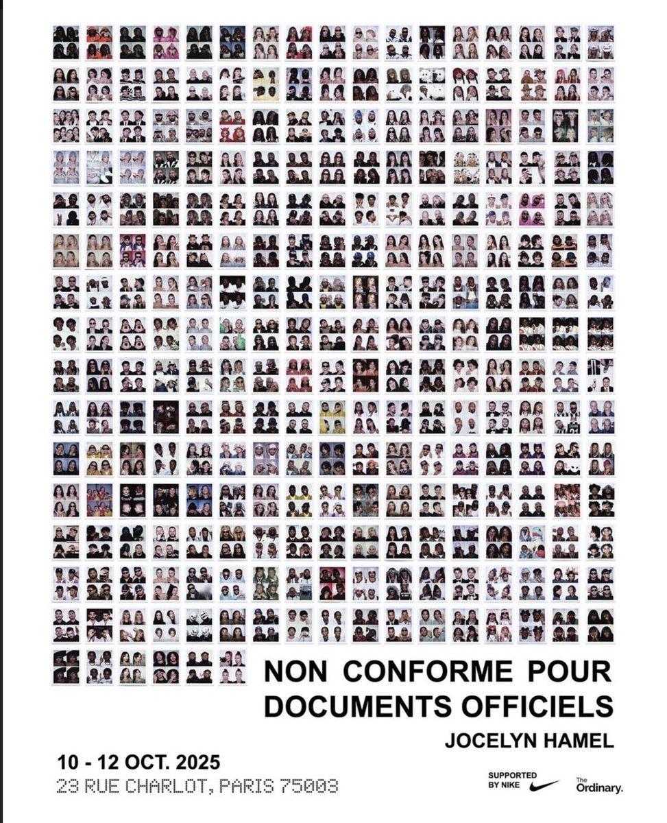 NON CONFORME POUR DOCUMENTS OFFICIELS 📸

Le photographe Jocelyn Hamel organise 3 jours d’expo pour découvrir les Polaroids de centaines de personnalités passées devant son objectif ces dernières années; le tout dans un beau livre 📕 

📅 du vendredi 10 au dimanche 12 octobre
📍