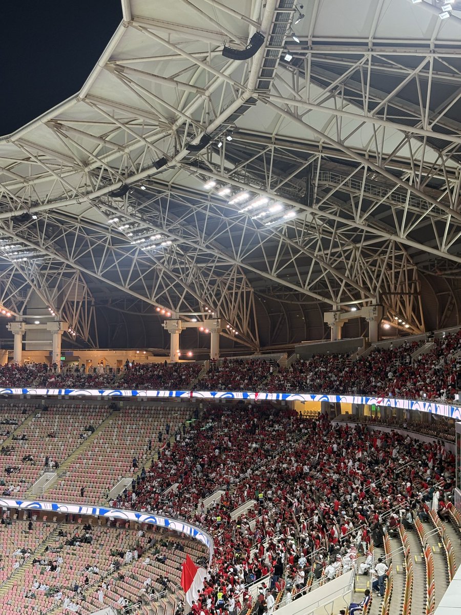 feriptrd's tweet photo. Indonesian Supporters in Saudi. #worldcupqualifiers2026 https://t.co/3IIzFAxRDl