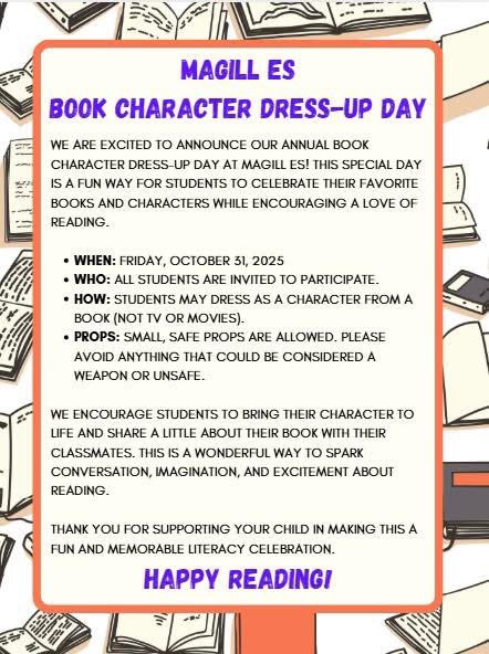 JCMagillES's tweet photo. 📚 Book Character Dress Up Day 📚 https://t.co/SYnn6B6xS5