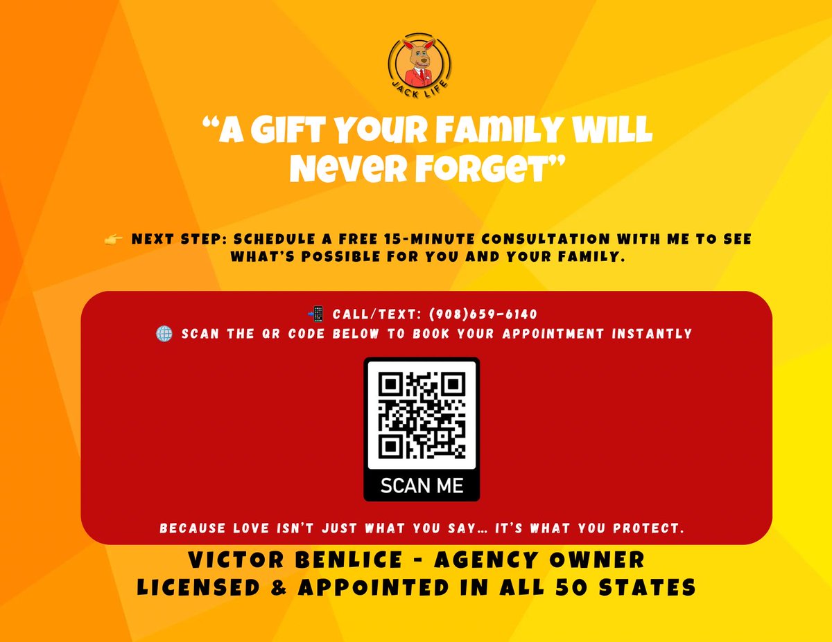 Hey friends, 

I have some life insurance &amp; retirement planning availability on my calendar today &amp; tomorrow

Would love to connect &amp; help you protect yourself &amp; family, financially &amp; emotionally from the wrath of life’s chaotic &amp; unpredictable tragedies. 

Dm me to schedule!