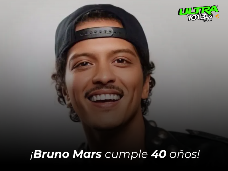 Este 8 de octubre, el inigualable #BrunoMars celebra su cumpleaños número 40. Reconocido por su talento y carisma, el intérprete de "24K Magic" ha dejado una huella imborrable en la música gracias a su inconfundible fusión de pop, soul y funk.✨