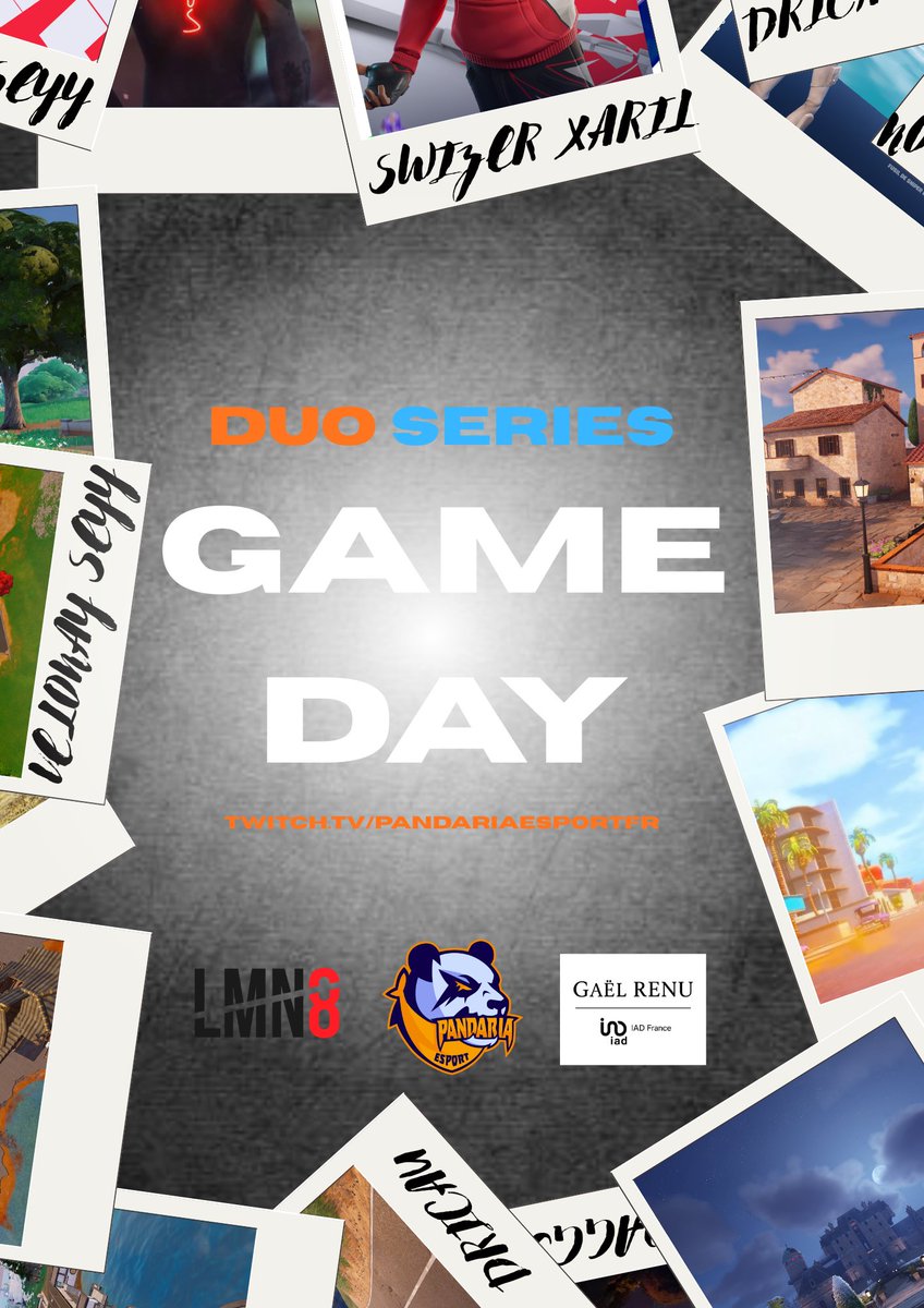 😍 Ce soir c'est #DUOSERIES !

Nos joueurs retroussent leurs manches et visent les qualifications aux divisons supérieures ! 📈

Au cast : <a href="/armegafn/">armega!</a> &amp; <a href="/SilenT2K25/">PDR Silent</a> 🎙️

twitch.tv/pandariaesport… 🐼

#WeArePandaria

(GG pour l'affiche SILENT)