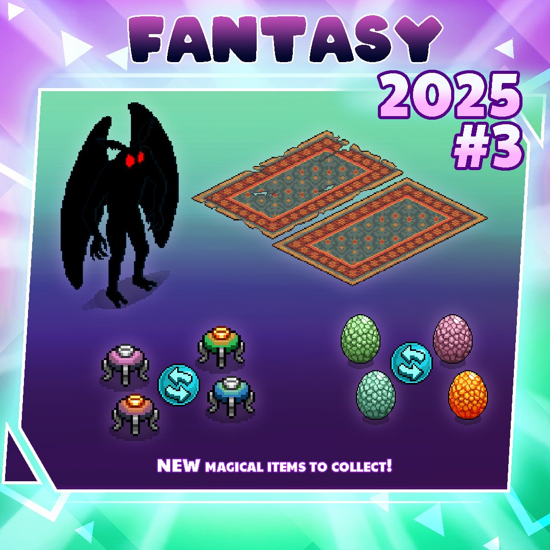 A bit late with the announcement, but the Fantasy Celebration is now live on #PewDiePie's Tuber Simulator! 🎉

Collect a ton of magically mysterious items! 🏰

linktr.ee/Outerminds