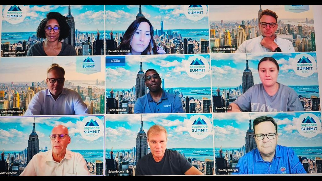 Sapience's tweet image. Our team is counting down to the Sapience Summit in NYC | October 28 — where the future of workforce intelligence takes center stage.  And yes, we're repping the skyline to bring the NYC vibes no matter where we work.  

#WFI #NYC #WorkforceIntelligence #Sapience #WFI_NYC