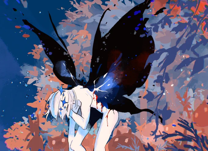 秋の森の主