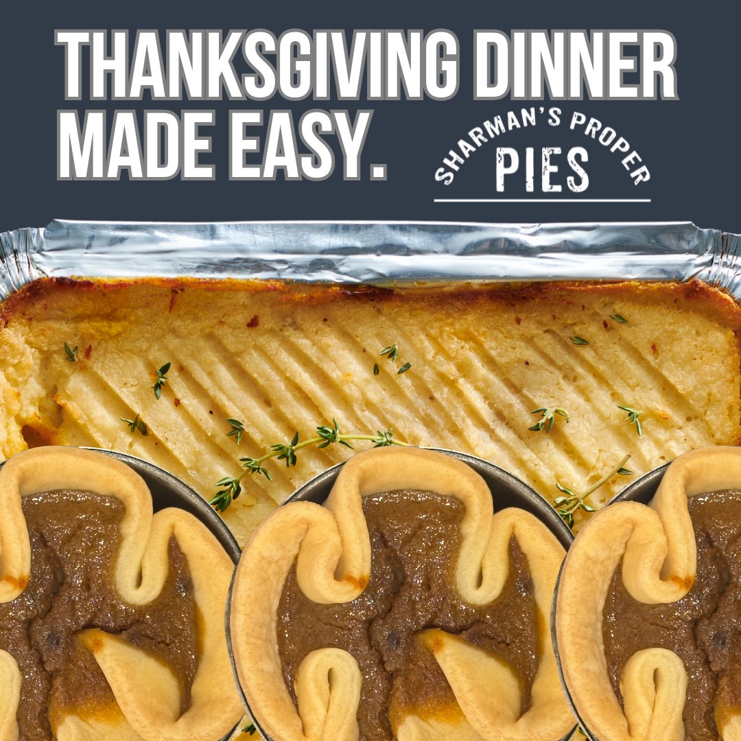 Sharman's Proper Pies tweet media
