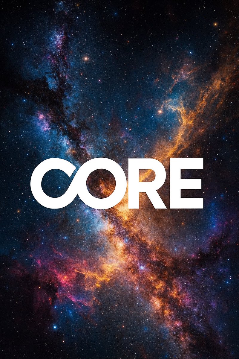 chardcore69420's tweet image. Powering the infinite frontier of digital value. 🌌

#core $core