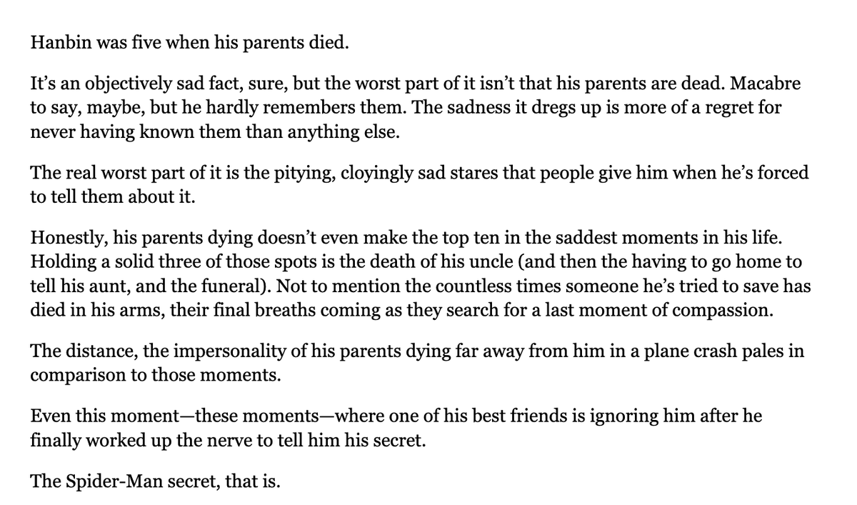 neulbubble's tweet photo. happy wednesday :) i have been exclusively! working on jebefest. and can't post that bc spoilers. between constellations has been rotting in my google docs. SO... here's: a very old spiderbin au that Will see the light of life.. someday #jbwip #wip https://t.co/Ujp3envcaH
