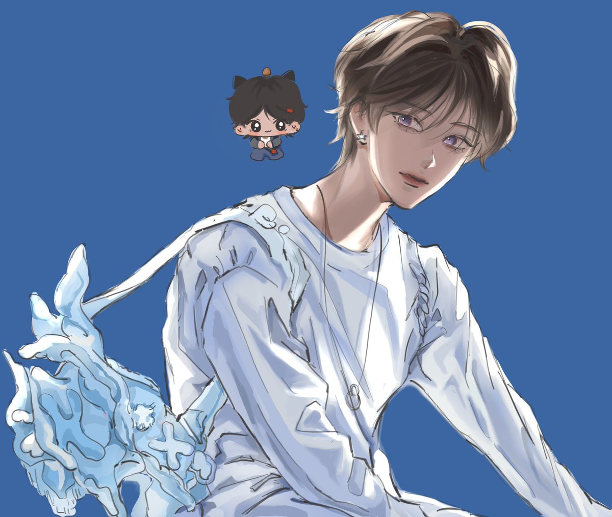 chuattackmaum's tweet photo. → 리쿠
 → 사쿠야 https://t.co/Ylx41id4eU