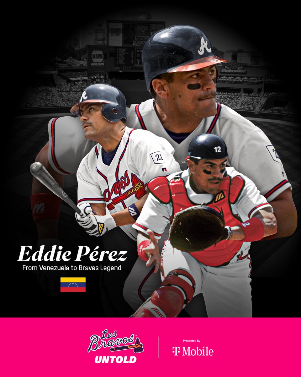 Los Bravos Untold presented by <a href="/TMobile/">T-Mobile</a> takes you inside the journey of Eddie Pérez. From Ciudad Ojeda, Venezuela to World Series Champion and Braves fan favorite. 

Eddie’s love for baseball started with his father, who coached him as a boy. By 1986, he was starring in the