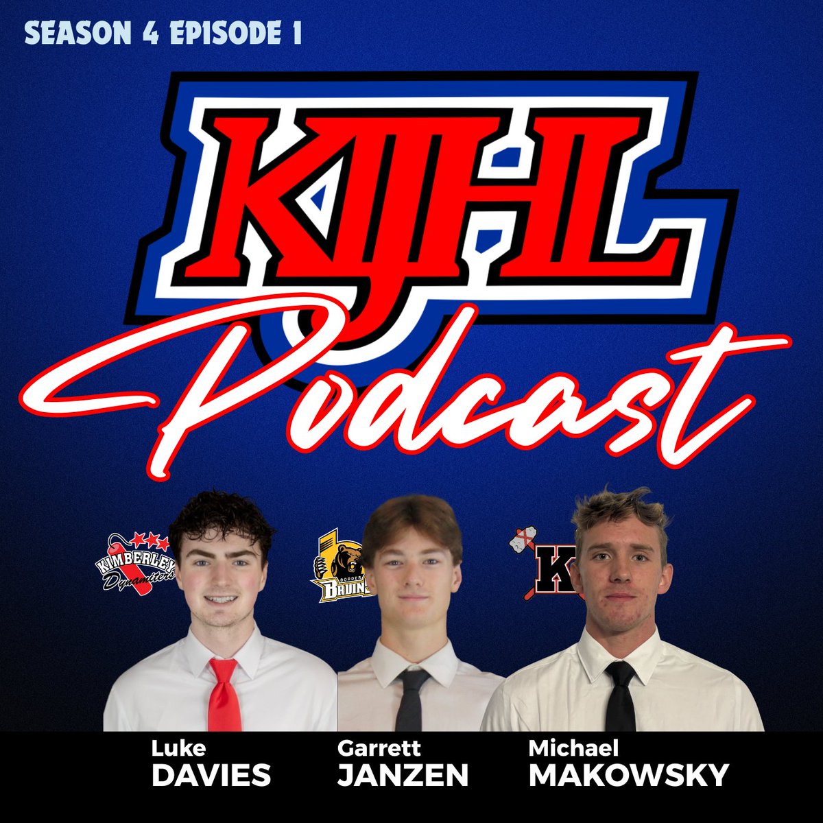 KIJHL's tweet image. LISTEN ... The first episode of the #KIJHL Podcast is out ... featuring Luke Davies of @nitroshockey ... Garrett Janzen of the @BorderBruins ... and Michael Makowsky of the @KelownaChiefs  ... 
youtube.com/watch?v=l4ITRF…