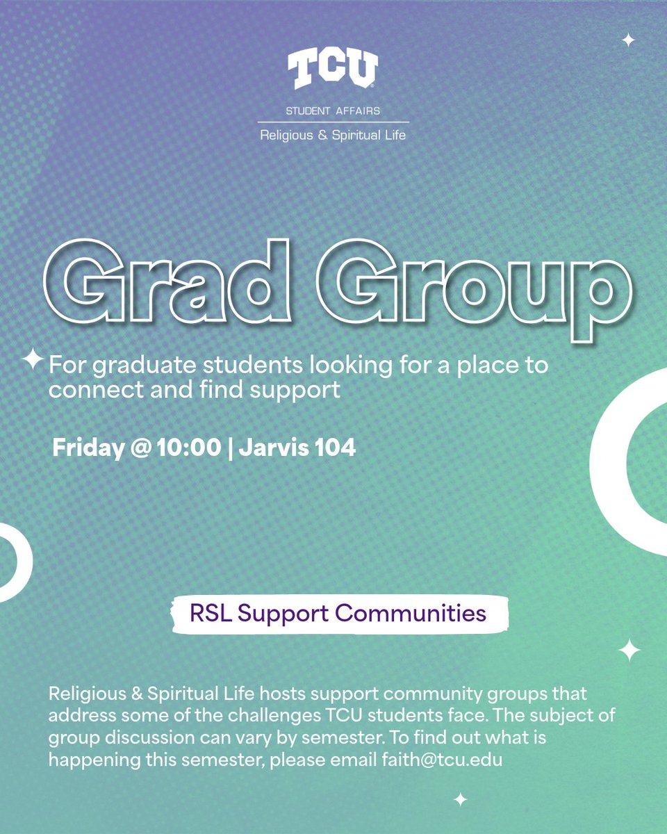 TCU Student Affairs tweet media