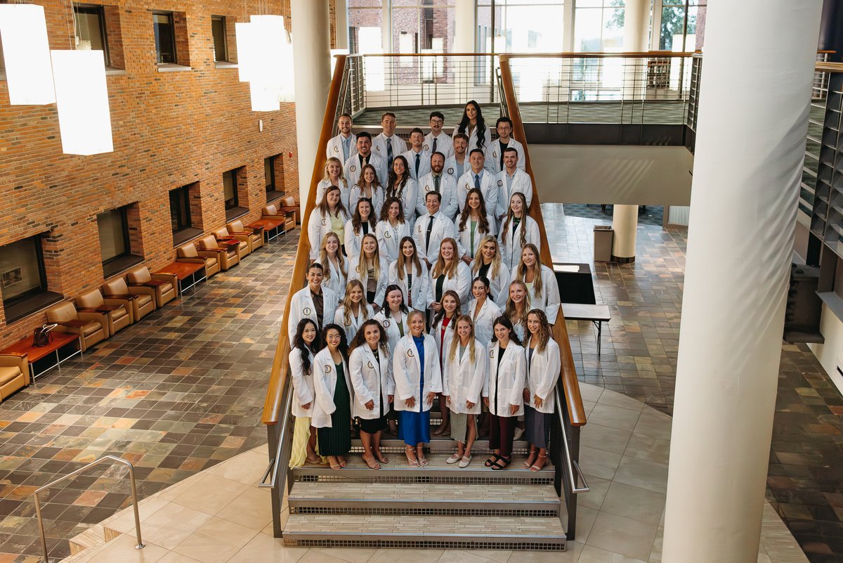 BethelU's tweet photo. Bethel’s PA students marked a profound milestone at this summer’s Pinning and White Coat Ceremony—celebrating the Class of 2025 heading into clinicals and the Class of 2026 stepping into their calling as Christ-centered healthcare providers.
#BethelPA #BethelGrad https://t.co/rP7bCkAWup