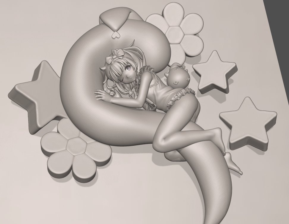 寝ているポーズのフィギュア作りに初挑戦中

気を付ける事多くて難しいけど楽しいです😊
#アズールレーン