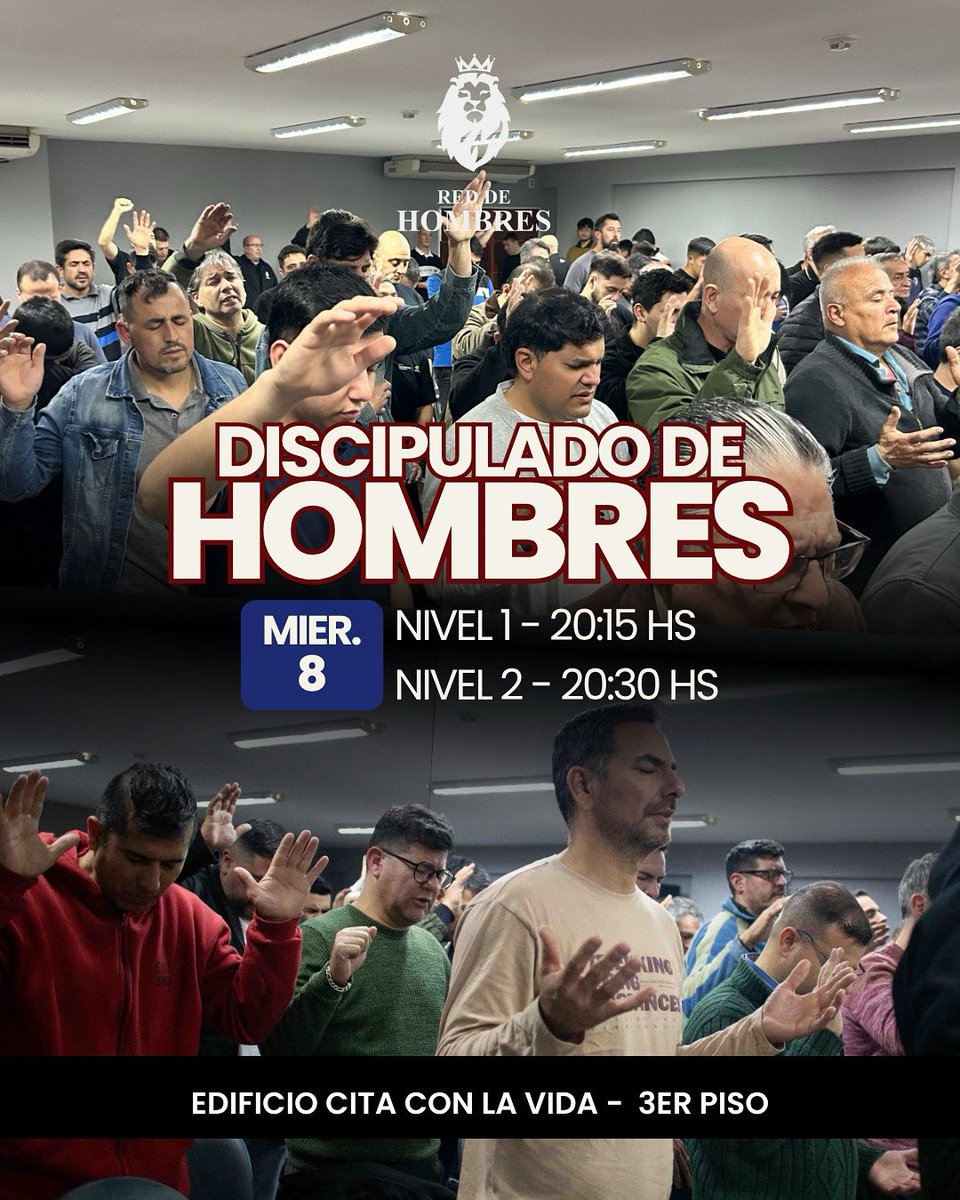Nos preparamos con mucho entusiasmo para compartir juntos nuestro Discipulado este miércoles.

Estaremos compartiendo la CLASE 4:

✅ 1° Nivel: "Desarrollando el potencial” a las 👉🏻 20:15 hs

✅ 2° Nivel: "CARÁCTER” a las 👉🏻 20:30 hs.

Los esperamos, Dios nos bendecirá. 🙏