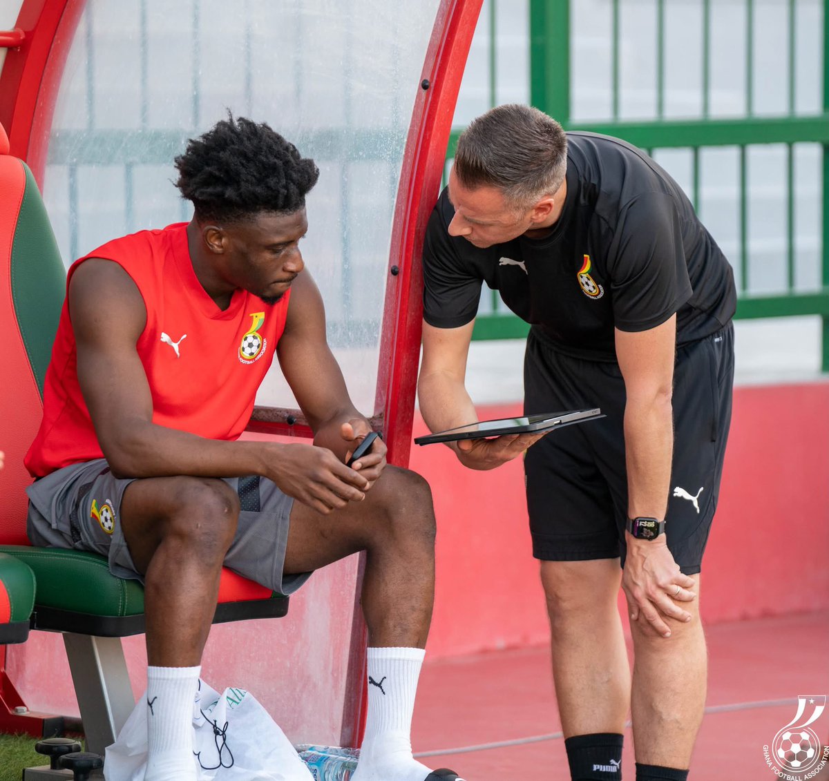 Set piece coach <a href="/GregoryDeGrauwe/">Gregory De Grauwe</a> had done an amazing job with the Black Stars.

The team is deadly from set pieces.