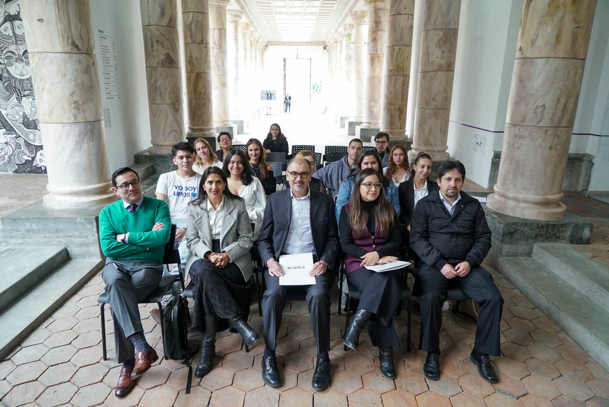 #UCuencaGlobal | A través de la Dirección de <a href="/UCuencaGlobal/">UCuenca Global 🌎</a> recibimos a 14 estudiantes de movilidad internacional provenientes de Francia, España, Perú, Colombia, Bolivia y Bélgica. ¡Les damos la más cálida bienvenida a nuestra comunidad universitaria!