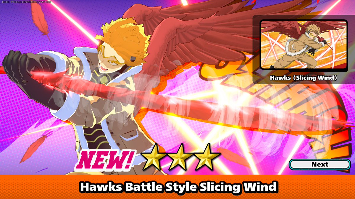 martforge's tweet image. Didn’t expect the wind to hit that hard, I got Slicing Wind Hawks! 💨🔥 #MHUR #MyHeroUltraRumble #GachaPull #Gaming