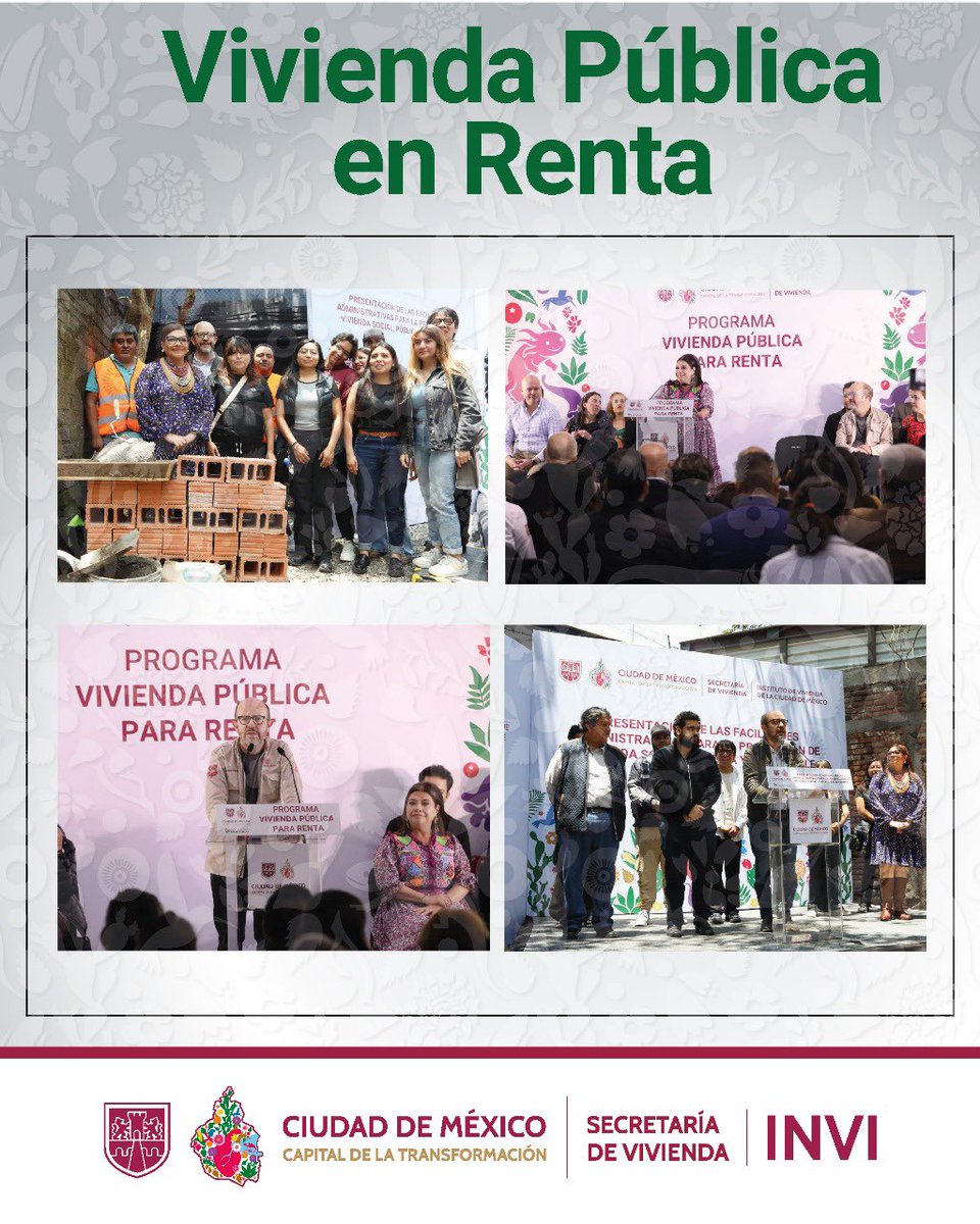 Estamos desarrollando nuevos proyectos de vivienda pública en renta a favor de quienes enfrentan más obstáculos para acceder a una vivienda asequible. 

Estos proyectos pondrán la ciudad a la vanguardia en su esfuerzo de ofrecer distintas alternativas de acceso a la vivienda