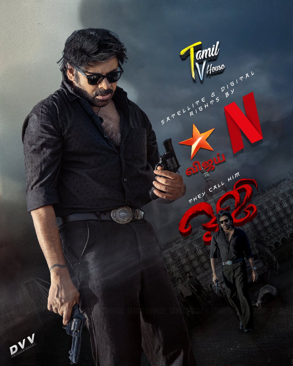 #TheyCallHimOG Tamil Satellite Rights by Vijay TV