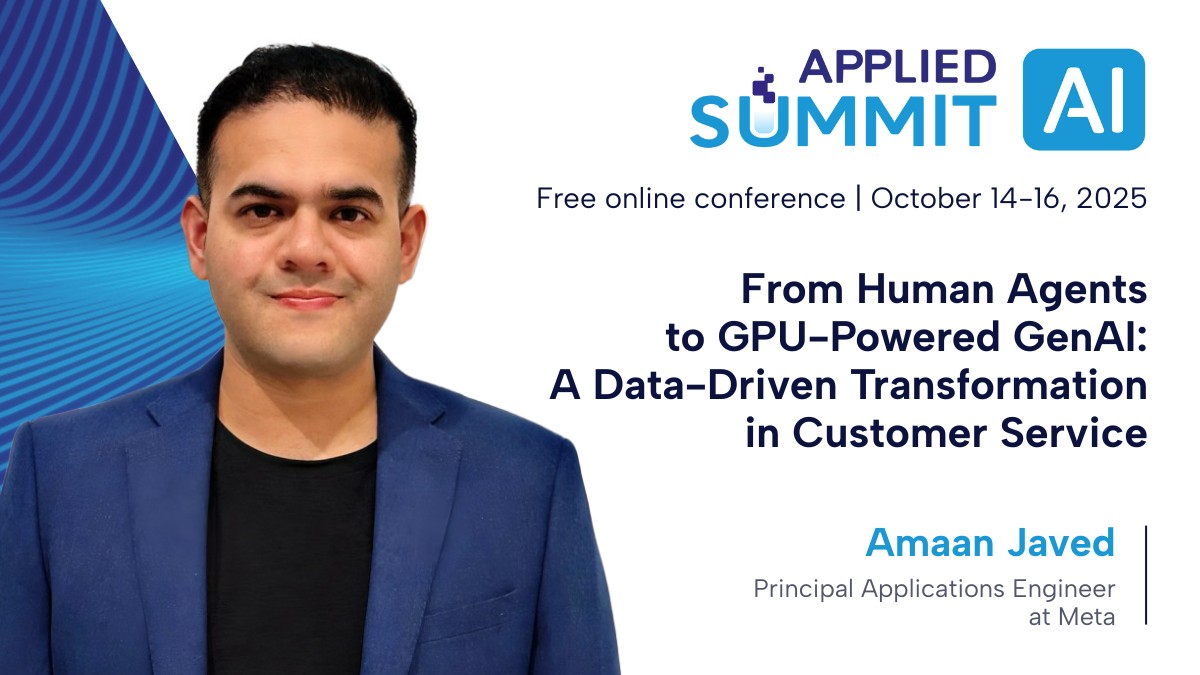 JohnSnowLabs's tweet image. Talk: From Human Agents to GPU-Powered GenAI – A Data-Driven Transformation in Customer Service

🔗 hubs.li/Q03LTv9v0 

Register Now: hubs.li/Q03LTrqr0

#GenAIinSupport #CustomerServiceAI #InferenceOptimization #EnterpriseAI #AppliedAISummit