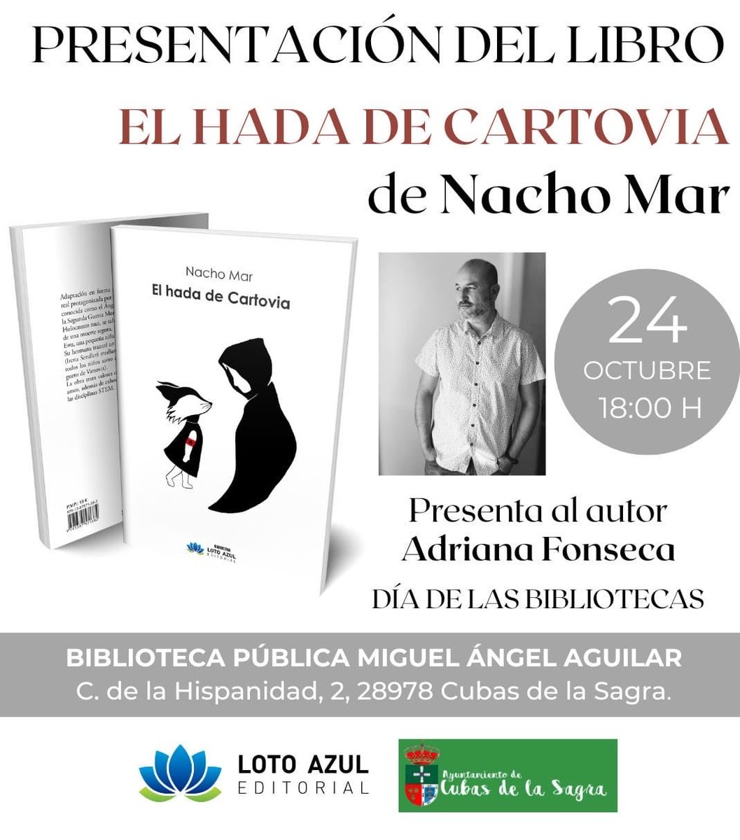 ArihoopAF's tweet photo. Bibliocubas Educa - Biblioteca de Cubas de la Sagra : 24 DE OCTUBRE DIA DE LA BIBLIOTECA https://t.co/NUR41IMBgK https://t.co/GaFczP79nV