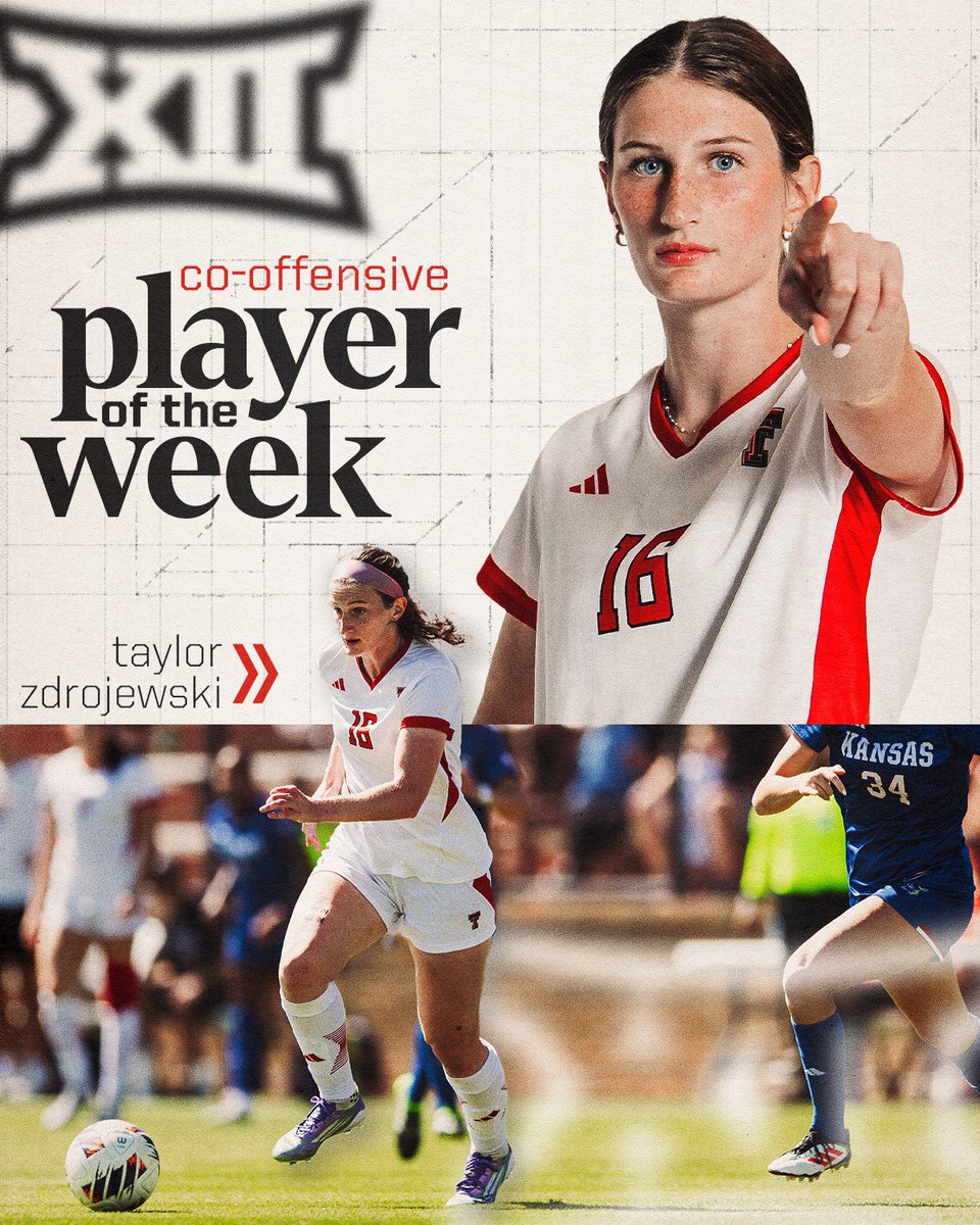 Make it 3️⃣

Z takes home Offensive Player of the Week honors for the third time of the season!