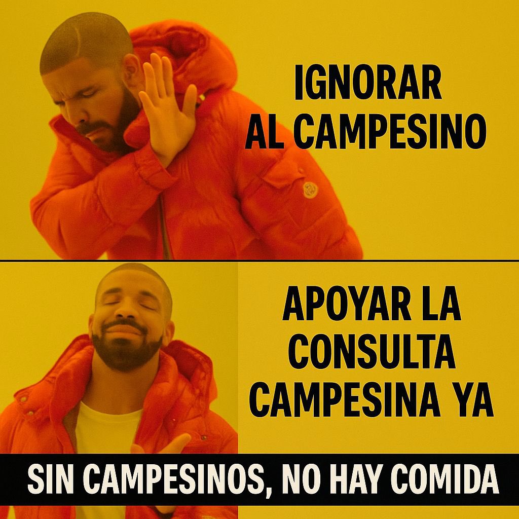El 70% de los alimentos que comemos los produce el campesinado colombiano. Tu firma es tu agradecimiento y su reconocimiento.

Busca el punto más cercano, firma y apoya el cambio que nace desde la tierra.

#ConsultaCampesinaYa