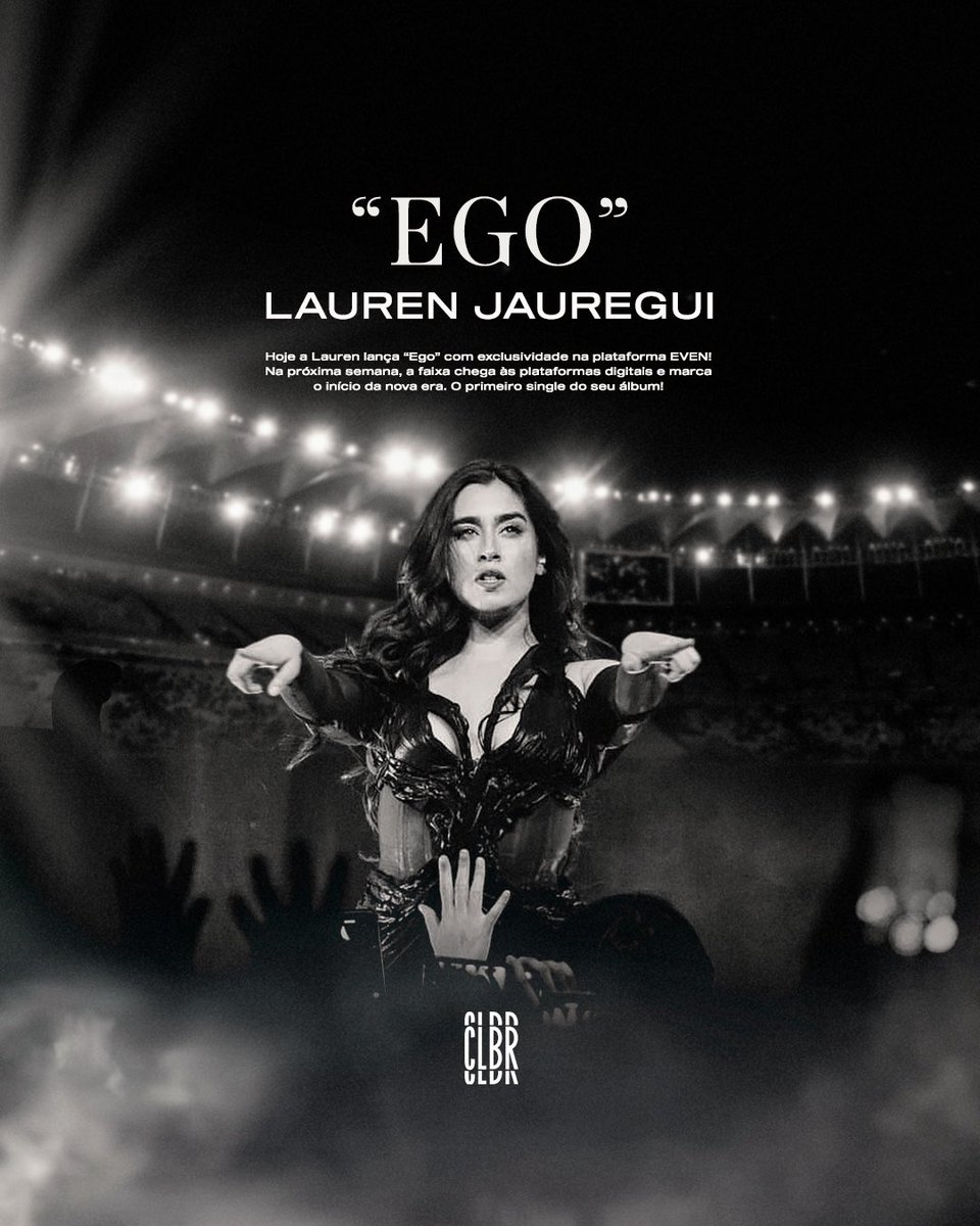 LaurenCentralBr's tweet photo. 🚨 Chegou o momento que tanto esperávamos!
Hoje a Lauren lança “Ego” com exclusividade na plataforma EVEN!

Na próxima semana, a faixa chega às plataformas digitais e marca o início da nova era. O primeiro single do seu álbum!
@LaurenJauregui https://t.co/P2g201Ub7y